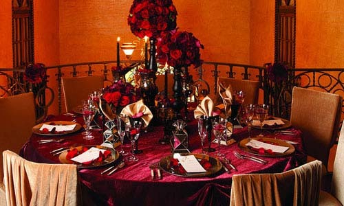 Crinkle Taffeta Tablecloths