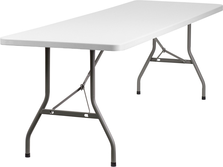 8' Plastic Folding Table 30" x 96" x 29"