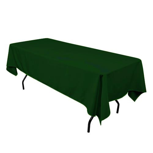 Hunter 60" x 120" Poly Premier Tablecloth 