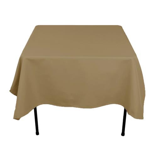 Cafe 72" x 72" Poly Premier Tablecloth 