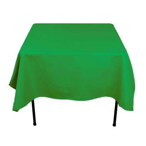 Emerald 54" x 54" Poly Premier Tablecloth 