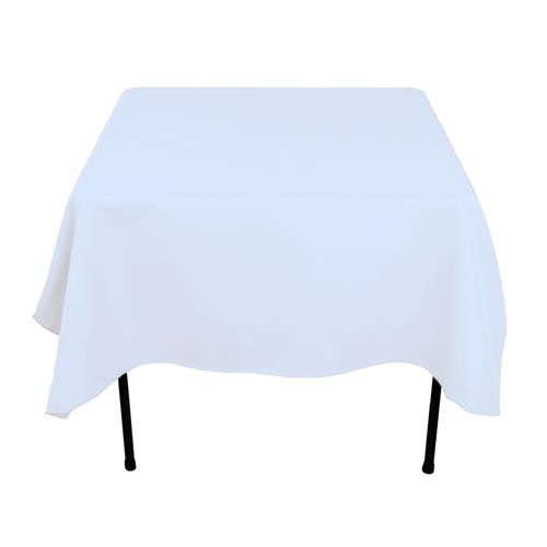 Ice Blue 54" x 54" Poly Premier Tablecloth