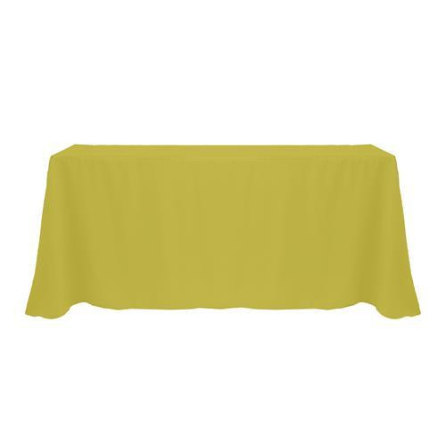 Acid Green 90" x 132" Poly Premier Tablecloth 