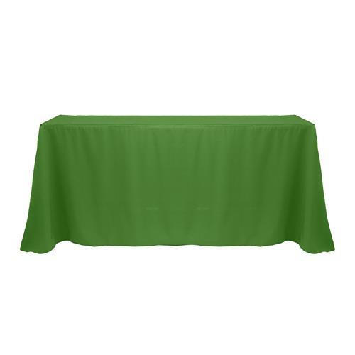 Moss 90" x 132" Poly Premier Tablecloth  