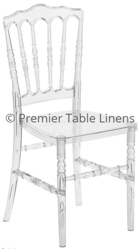 Crystal Ice Napolean Chiavari Chair