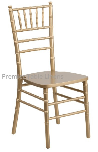 Hercules Premium Gold Wood Chiavari Chair