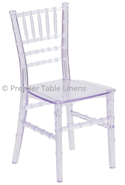 Kids Crystal Transparent Chiavari Chair