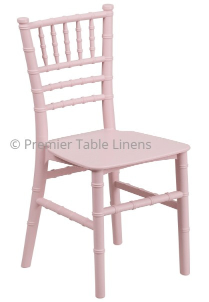 Kids Pink Resin Chiavari Chair