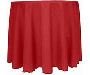 Holiday Red 108" Round Majestic Tablecloth