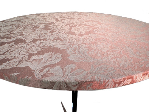 48” Round Tablecloth With Elastic Miranda