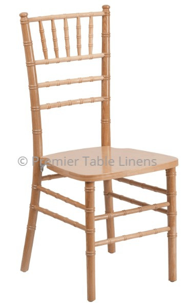 Hercules Premium Natural Wood Chiavari Chair