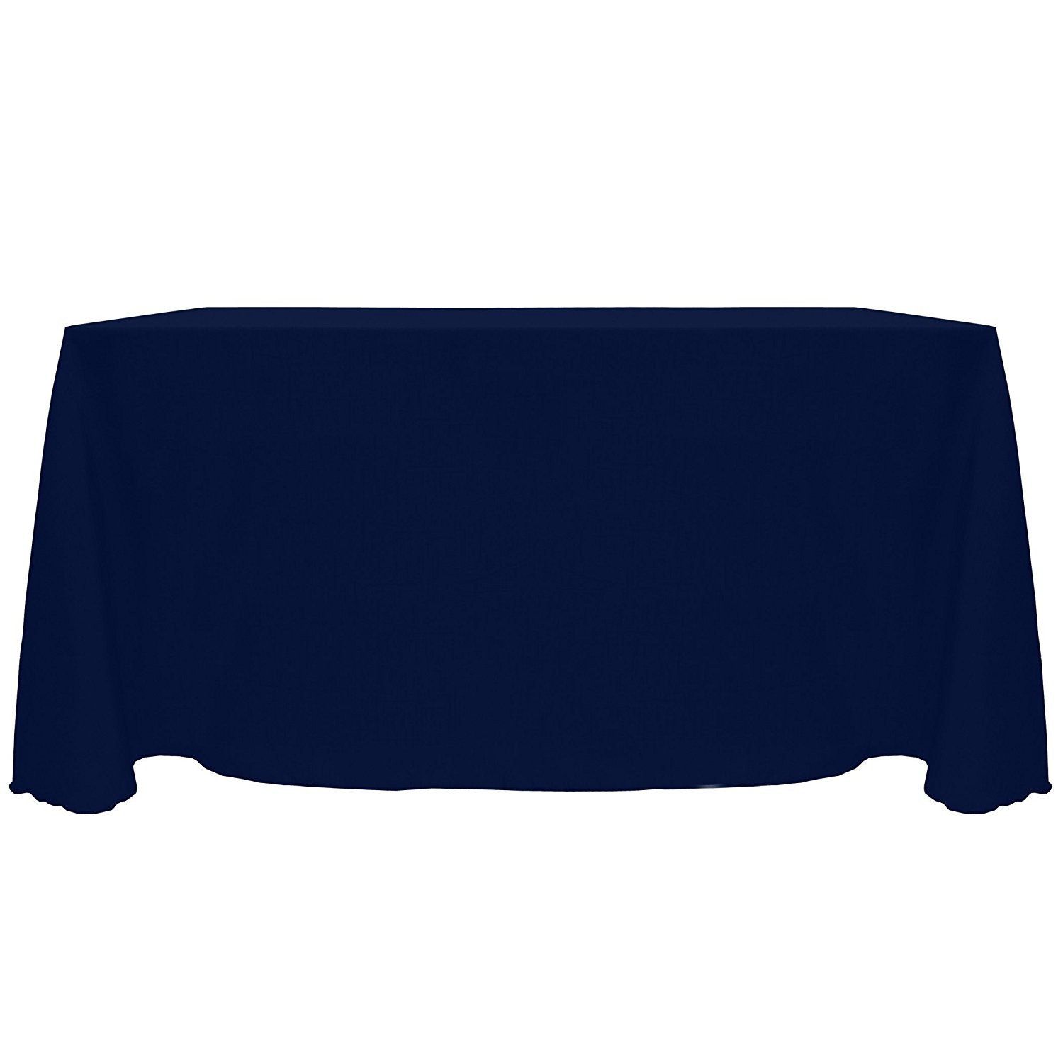 Navy 60" x 120" Majestic Tablecloth