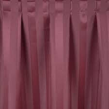 Custom Skirt Stripe Box Pleat 37" to 42" H 