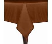 Copper 90" x 156" Poly Premier Tablecloth