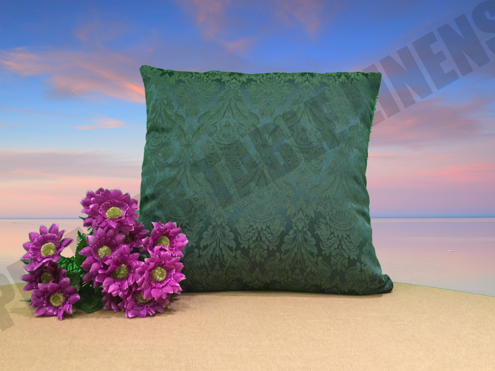 Throw Pillow Saxony Damask