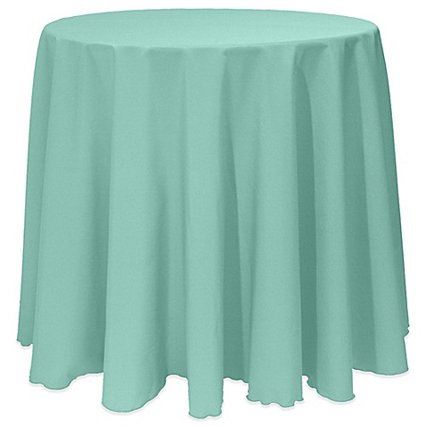 Seamist 108" Round Poly Premier Tablecloth