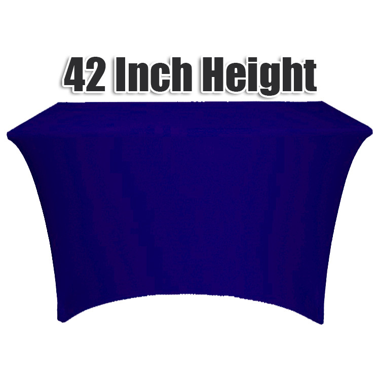 6'L x 42"H Spandex Rectangular Table Cover