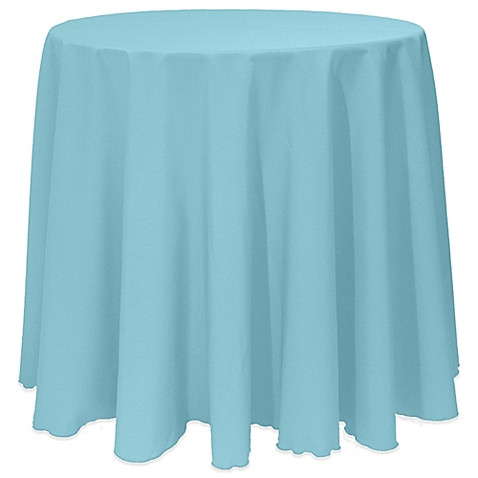 Turquoise 120" Round Majestic Tablecloth