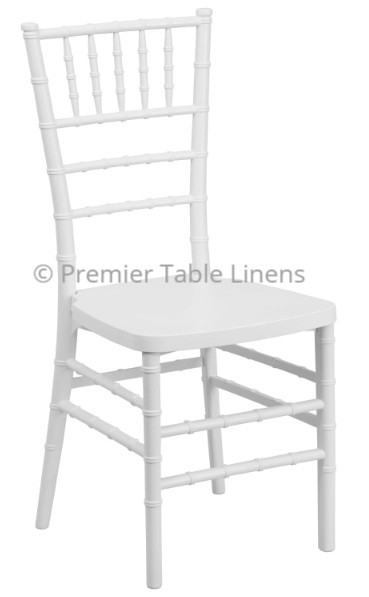 Hercules Premium White Resin Chiavari Chair