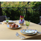 108" x 108" Square Spun Poly Tablecloth