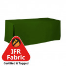 18" x 72" x 36" Fire Retardant Fitted Tablecloth