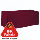 18" x 72" x 29" Fire Retardant Fitted Tablecloth