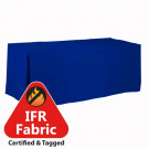 30" x 60" x 42" Fire Retardant Fitted Tablecloth