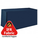 18" x 96" x 42" Fire Retardant Fitted Tablecloth