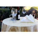 Dozen Melrose Damask Cocktail Napkins 10" x 10"