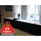21' x 29" Fire Retardant Flat Wrap Table Skirt