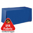30" x 48" x 36" Fire Retardant Fitted Tablecloth
