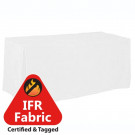 30" x 60" x 36" Fire Retardant Fitted Tablecloth
