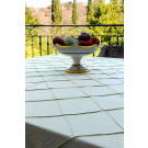 108" x 132" Oval Pintuck Tablecloth