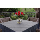 60" x 60" Square Pintuck Tablecloth