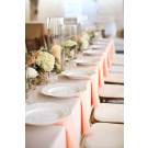 60" x 120" Rectangular Spun Poly Tablecloth