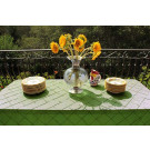 72" x 108" Rectangular Pintuck Tablecloth