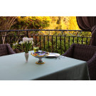 72" x 108" Rectangular Spun Poly Tablecloth
