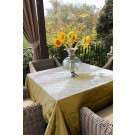 90" x 90" Square Pintuck Tablecloth