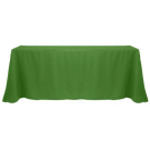 Moss 90" x 156" Poly Premier Tablecloth
