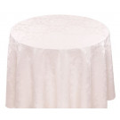 90" x 156" Ludwig Damask Oval Tablecloth