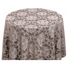 74" x 116" Ludwig Damask Oval Tablecloth