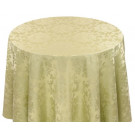 83" x 122" Ludwig Damask Oval Tablecloth
