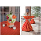 114" Round Pintuck Tablecloth