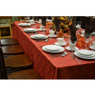 72" x 120" Rectangular Pintuck Tablecloth