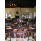 90" Round Pintuck Tablecloth