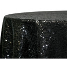 70" X 108" Oval Tablecloth Glimmer Sequins