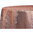 70" X 126" Oval Tablecloth Glimmer Sequins