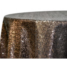 70" X 120" Oval Tablecloth Glimmer Sequins