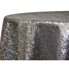 70" X 144" Oval Tablecloth Glimmer Sequins