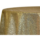 102" X 144" Oval Tablecloth Glimmer Sequins
